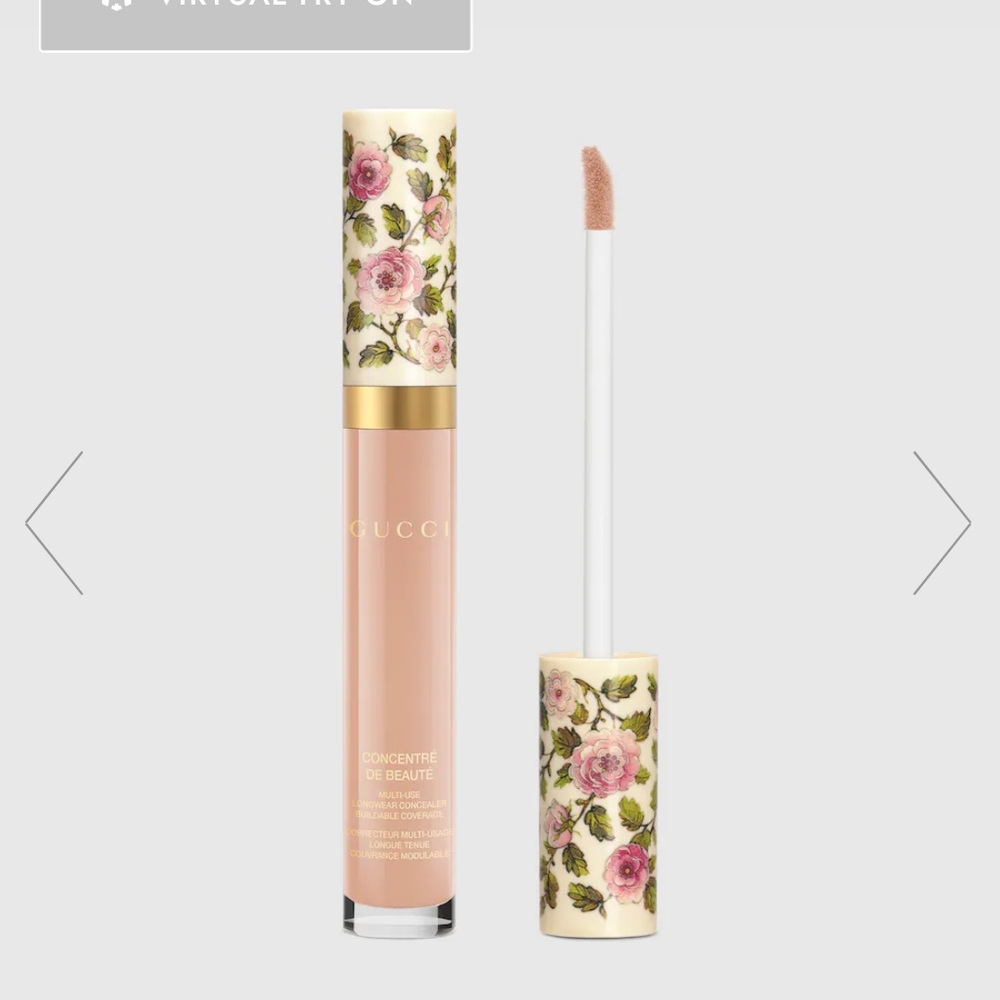 NEW Gucci Cream Concealer with Elegant Floral Design..18C..Fair
